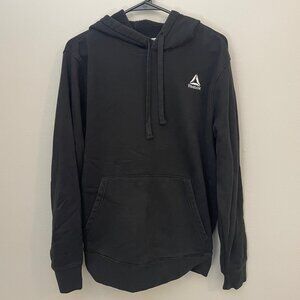 Reebok Mens Fleece Hoodie, Medium, Black